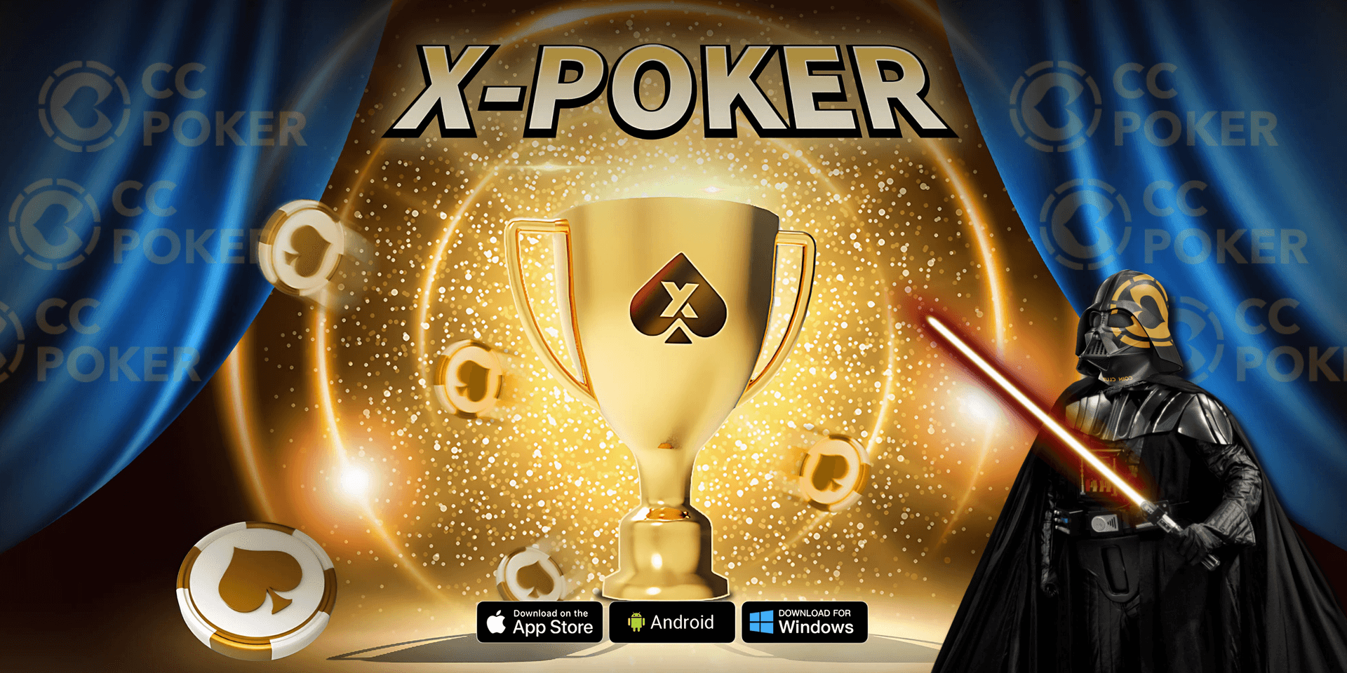 X-Poker, лучшая платформа для игры в онлайн покер. СС Poker Room Club