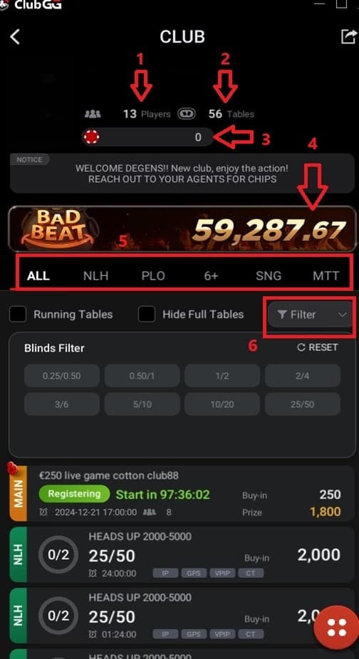 Instructions create an account start playing in the ClubGG poker clubs | СС-Poker